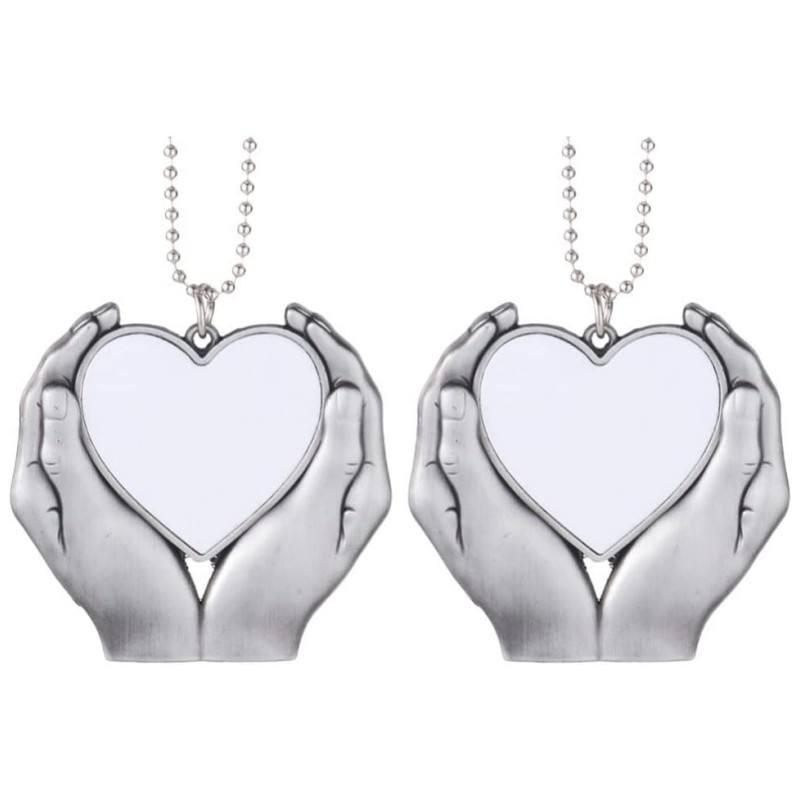 Personalized car pendant decorations, heart-shaped ornaments, wallet keychains, Christmas tree decorations-Gifts for girlfriend