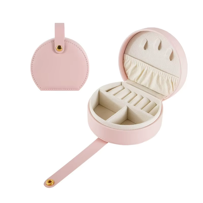 Customizable PU jewelry boxes with personalized logos, perfect as birthday gifts; personalized handbags.-Gift for girlfriend