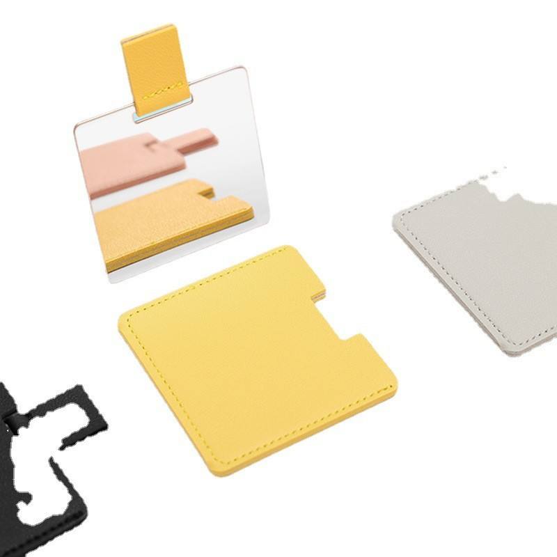 Personalized custom gift travel makeup mirror, unbreakable, custom-made square mini pocket makeup mirror-Gifts for girlfriend