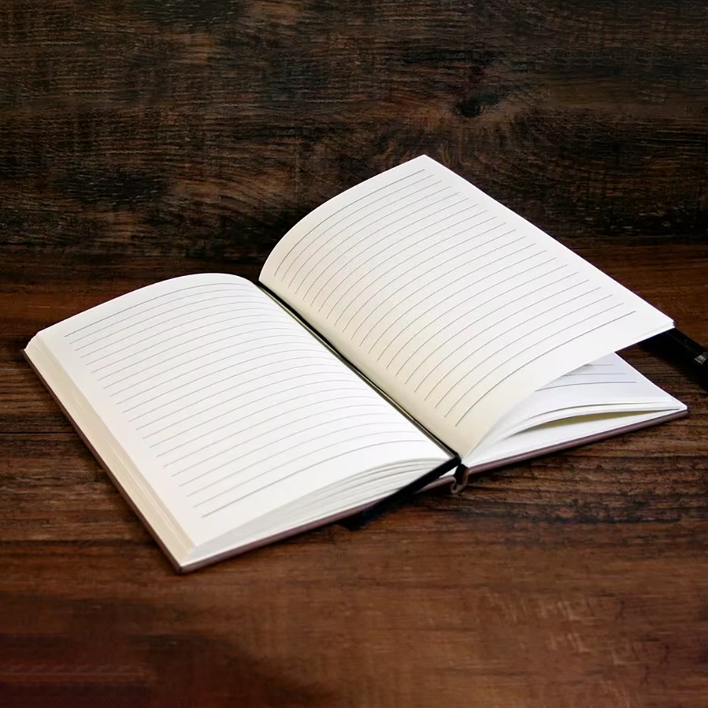 Personalized custom notebooks with laser engraving of artificial leather diaries-Gift For Kids