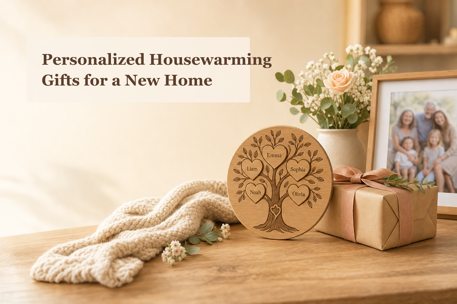 Personalized Housewarming Gifts: Custom Family Keepsakes for a New Home