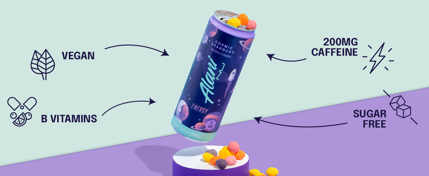 Alani Energy Can B Vitamins Vegan Sugar free