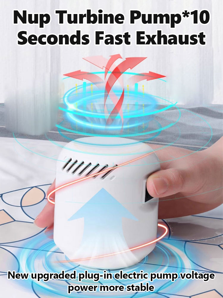 [Limited Time Offer: Electric Pump] Vacuum Storage Bags for Home Organization