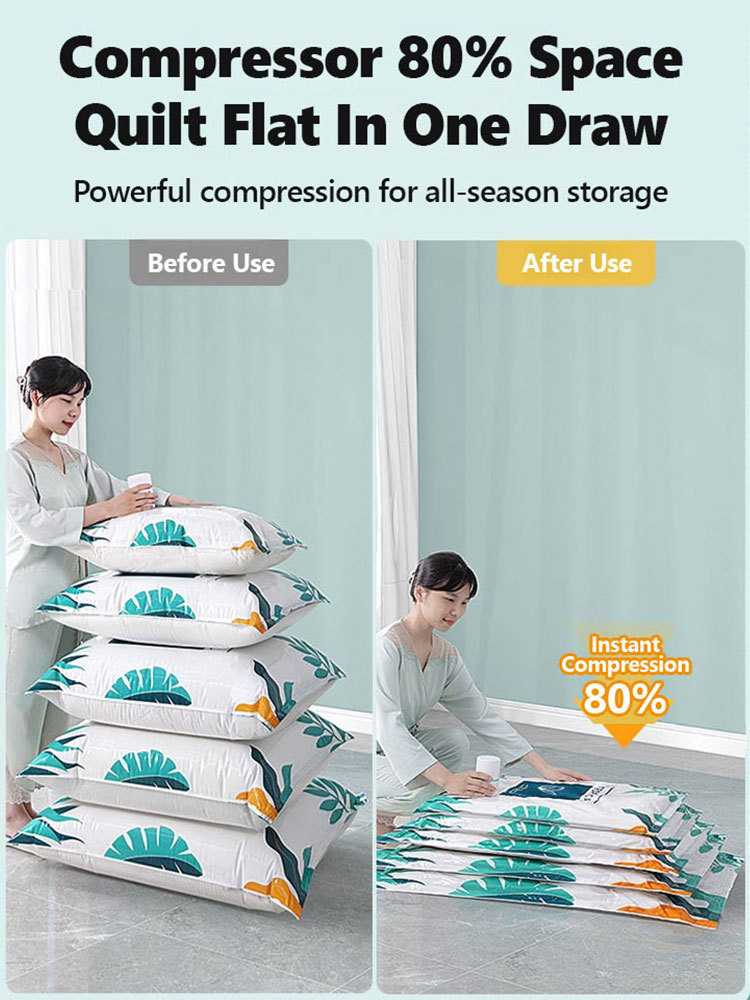 [Limited Time Offer: Electric Pump] Vacuum Storage Bags for Home Organization