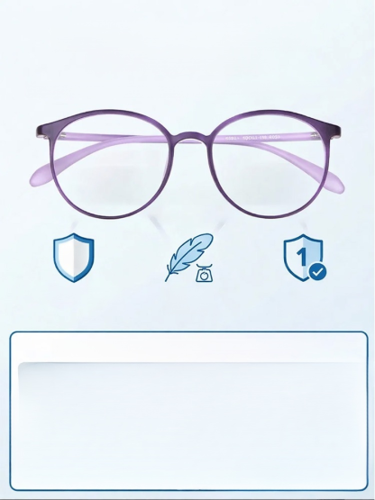 Inteligentne okulary dwuogniskowe z filtrem niebieskiego światła, odmładzające wygląd