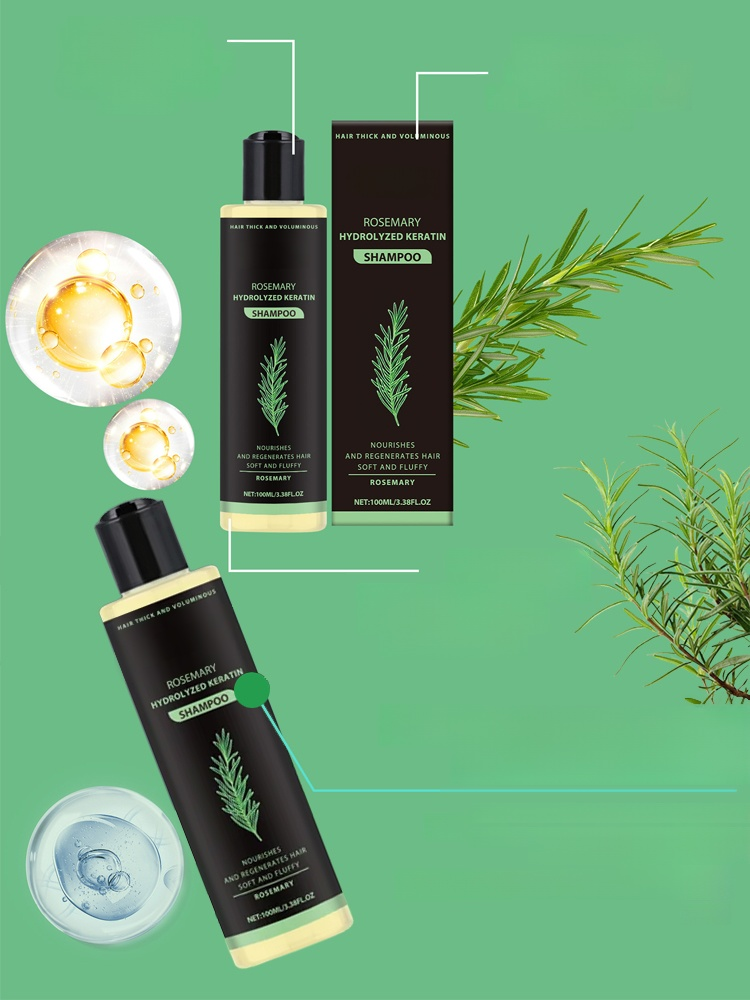 ✨Szampon z ekstraktem ziołowym – Im mniej włosów, tym lepszy efekt,Odśwież swoje włosy