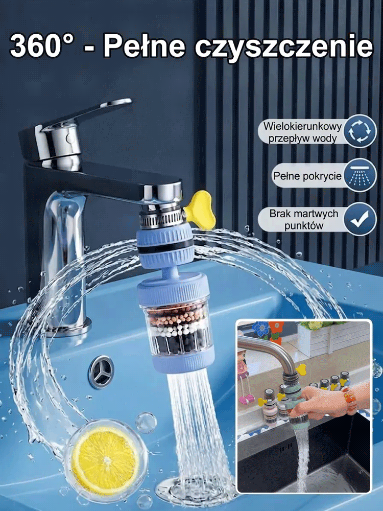 💦Sześciowarstwowy filtr do kranu domowego🏡Sześciowarstwowa głęboka oczyszczalnia wody – pożegnaj się z drogimi oczyszczaczami wody