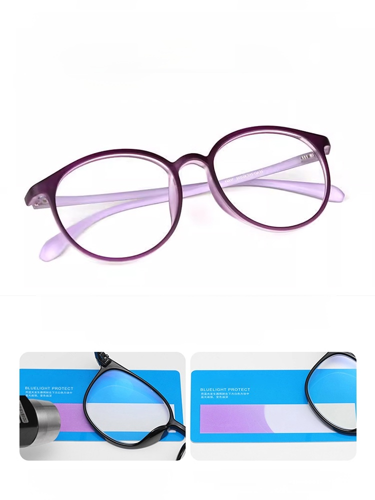 Modne i wygodne składane okulary do czytania z automatycznym zoomem, HD, z filtrem światła niebieski