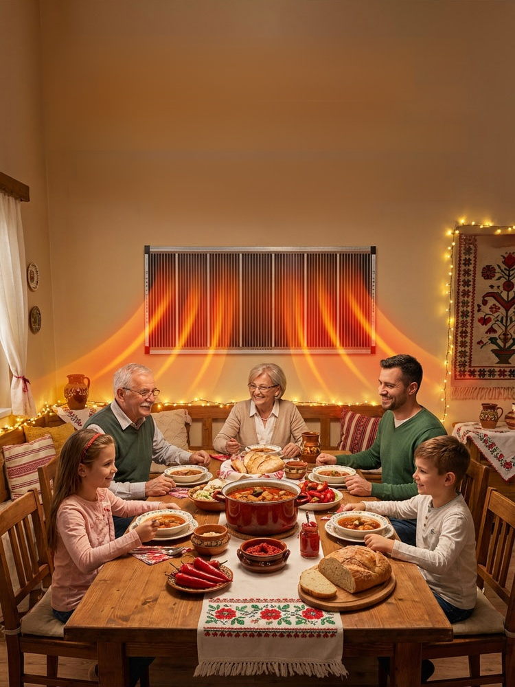 【Szybkie nagrzewanie w 5 sekund】Grzejnik ścienny, Teraz z 50% rabatem!