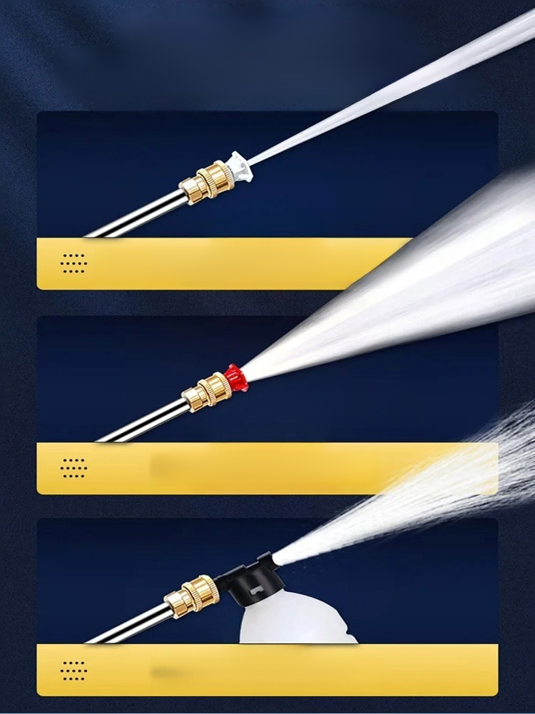 Domowy elektryczny wysokociśnieniowy pistolet na wodę do mycia samochodu