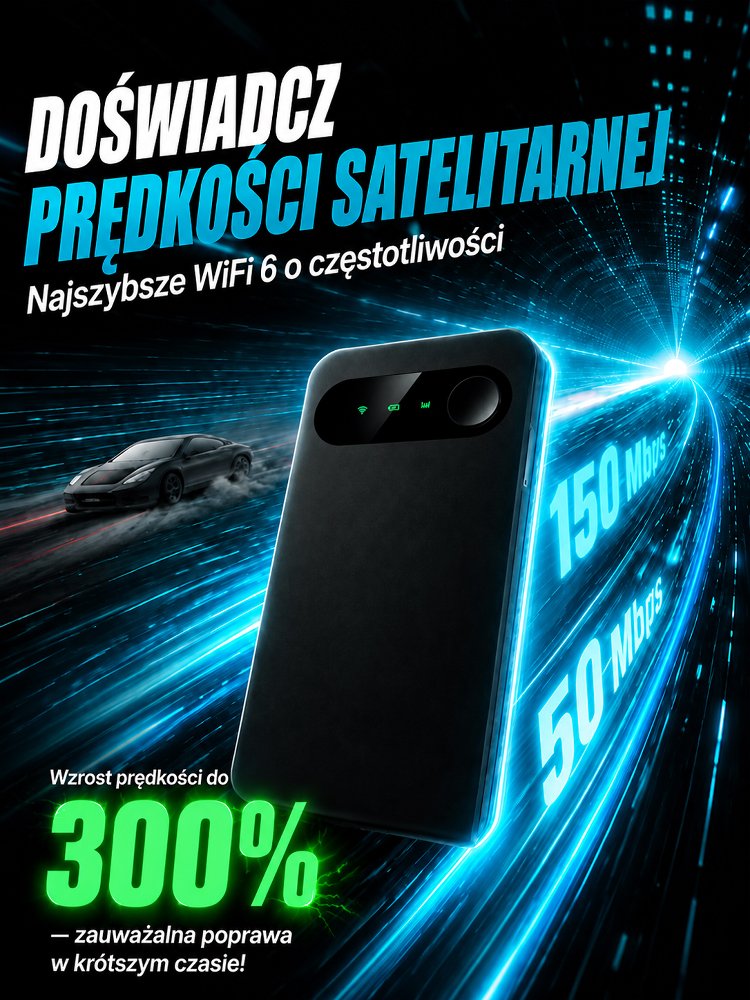 Przenośne urządzenie do szybkiego internetu
