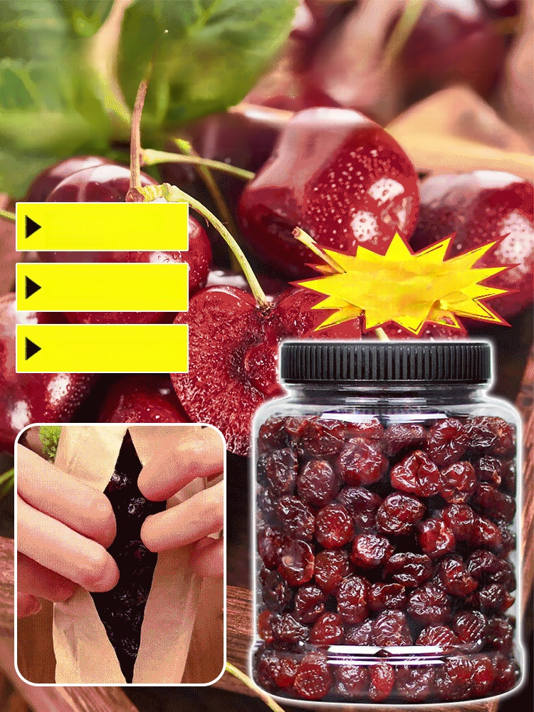 🍒Suszona Wiśnia 🌟Garść dziennie dla zdrowego ciała🌿 Zarówno osoby starsze, jak i dzieci uwielbiają jeść