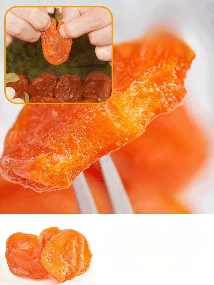 【Słodkie i miękkie】Suszone morele bez pestek, bez dodatków