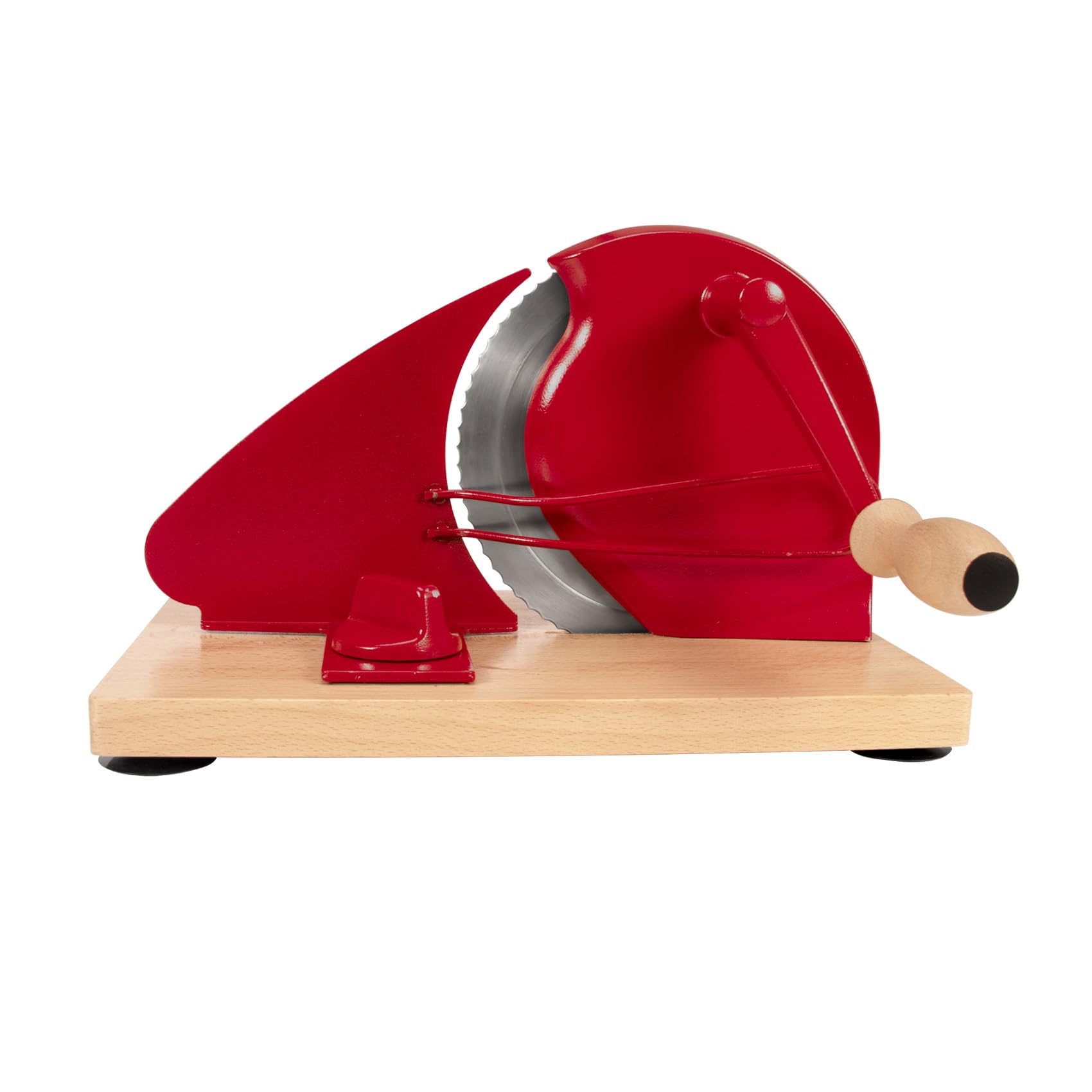 Red Manual Bread Slicer