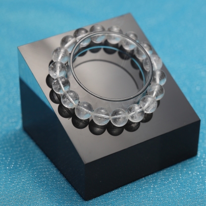 Clear Quartz Bracelet 6 to 16 mm ,Gemstone Round Beads Stretch Bracelet Beads, ,Natural Healing Stone,Gift For Women