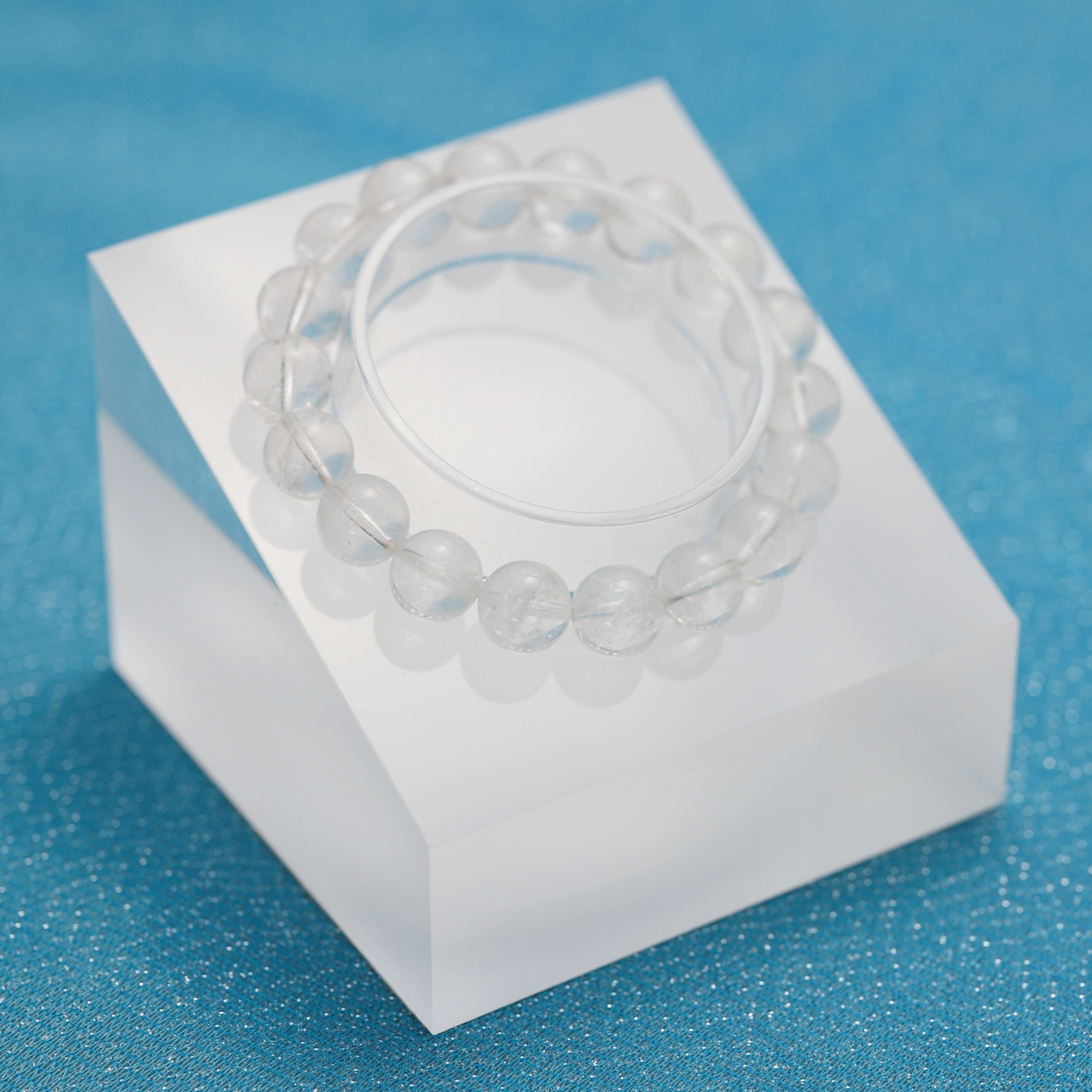 Clear Quartz Bracelet 6 to 16 mm ,Gemstone Round Beads Stretch Bracelet Beads, ,Natural Healing Stone,Gift For Women