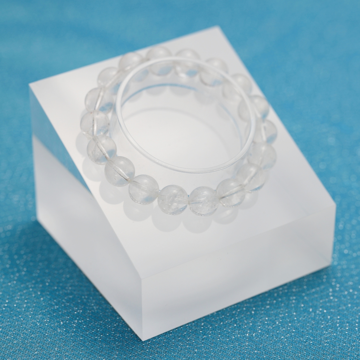 Clear Quartz Bracelet 6 to 16 mm ,Gemstone Round Beads Stretch Bracelet Beads, ,Natural Healing Stone,Gift For Women