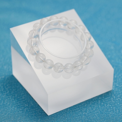 Clear Quartz Bracelet 6 to 16 mm ,Gemstone Round Beads Stretch Bracelet Beads, ,Natural Healing Stone,Gift For Women