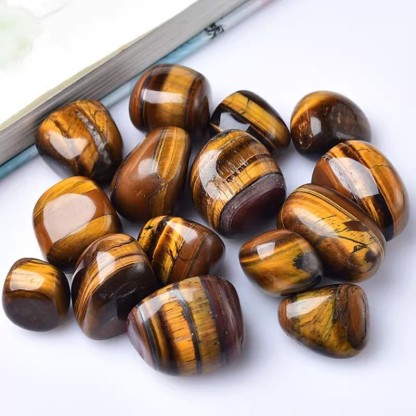 Natural Large Crystal Polished Tumbled Stones – Assorted Gemstone Rocks | Crystal Spiritual Healing Stone Meaning