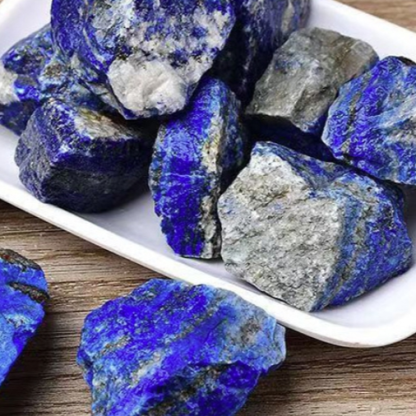 Natural Lapis Lazuli  Gemstone – Raw Stone Craft for Meditation | Crystal Spiritual Healing Stone Meaning