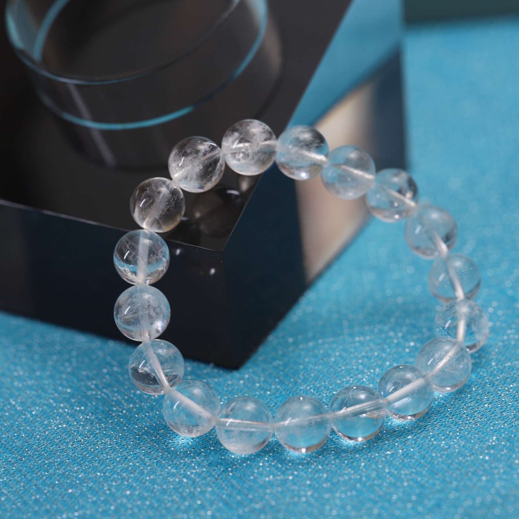 Clear Quartz Bracelet 6 to 16 mm ,Gemstone Round Beads Stretch Bracelet Beads, ,Natural Healing Stone,Gift For Women