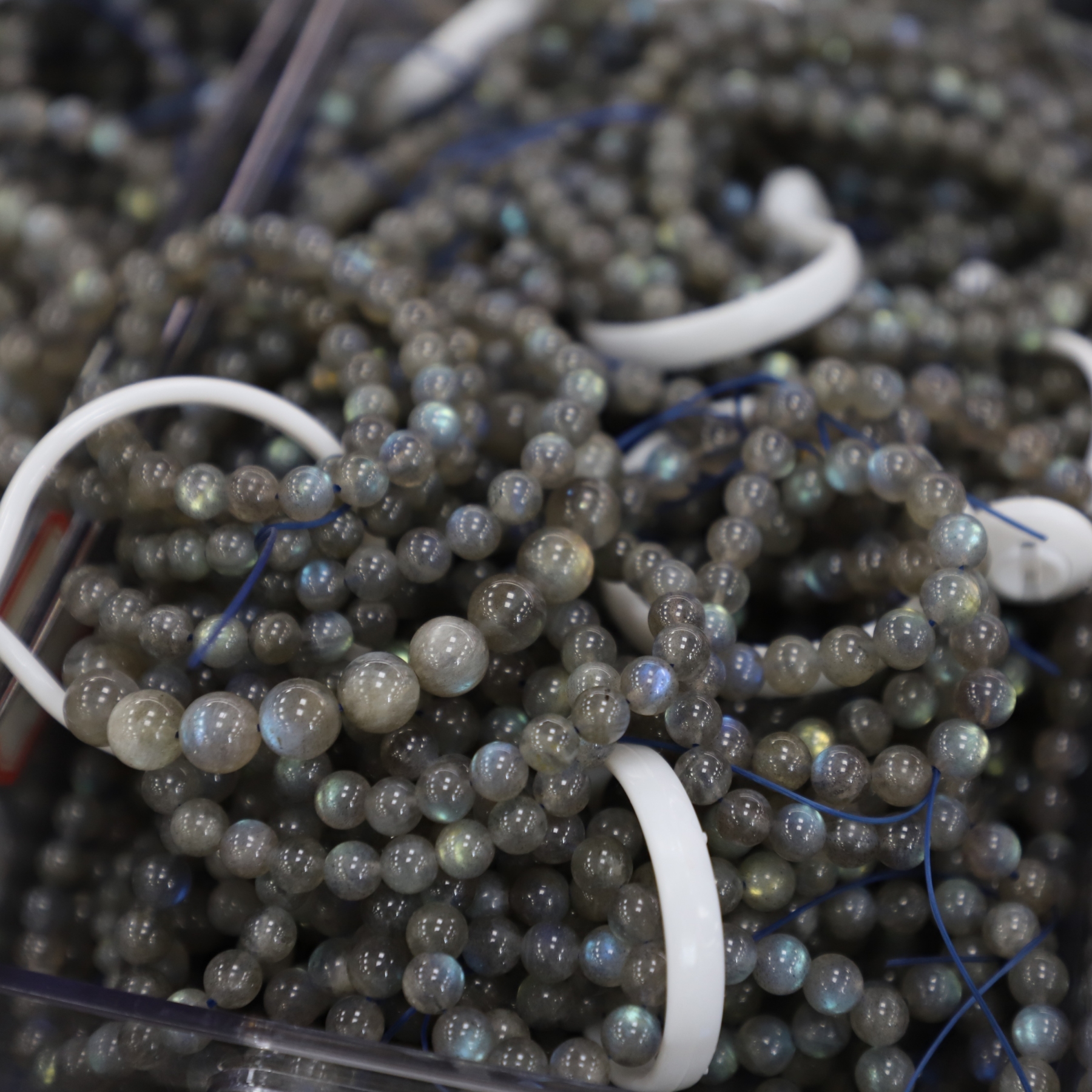 The Labradorite Bracelet 6 to 16 mm ,Gemstone Round Beads Stretch Bracelet Beads, ,Natural Healing Stone,Gift For Women