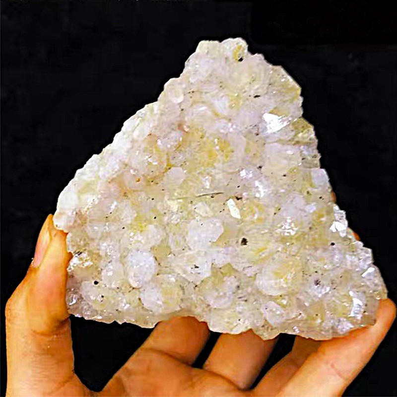 Natural Citrine Crystal Cluster with Cut Base – Citrine Rough Stone On Stand for Abundance & Prosperity Decor | Gemstone Spiritual Healing Stone Meaning