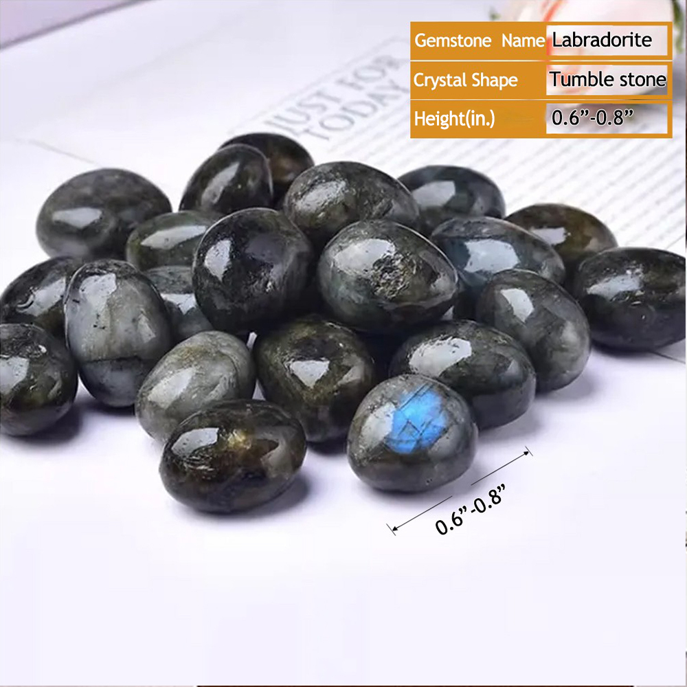 Natural Large Crystal Kunzite Obsidian Citrine Polished Tumbled Stones – Assorted Gemstone Rocks | Crystal Spiritual Healing Stone Meaning