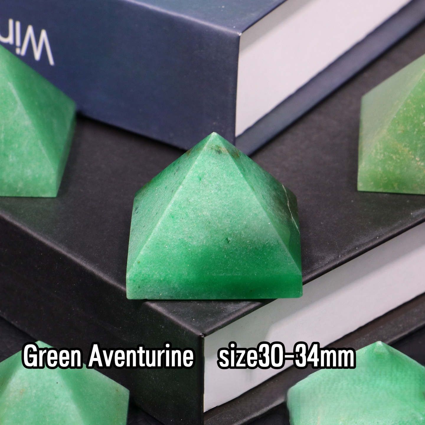 Natural Crystal Pyramid Decor – Hand-Carved from Raw Stone | Gemstone spiritual healingstone meaning