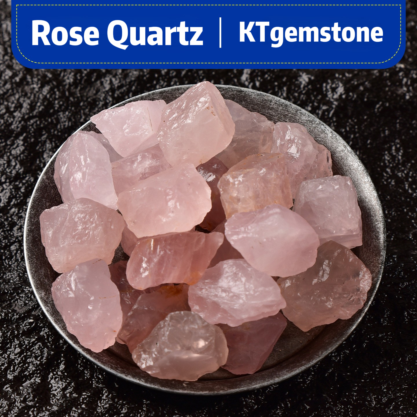 Natural Rose Quartz Crystal Bulk Rock Healing Raw Stones for Tumbling,Polishing | Gemstone Spiritual Healing Stone Meaning