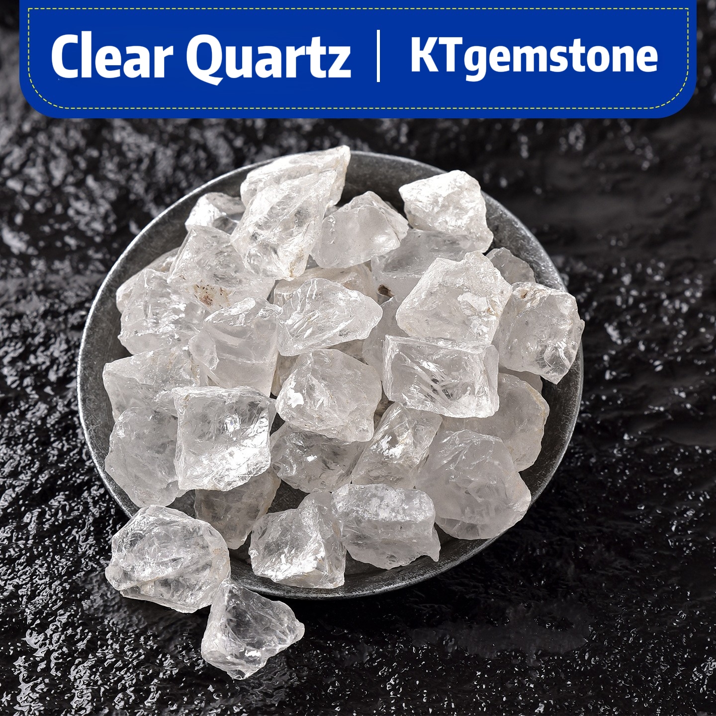 Natural Clear Quartz Crystal Bulk White Crystal Rock Raw Stones for Tumbling,Polishing | Gemstone Spiritual Healing Stone Meaning