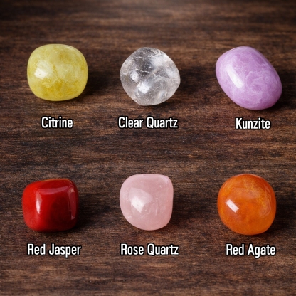 Natural Large Crystal Polished Tumbled Stones – Assorted Gemstone Rocks | Crystal Spiritual Healing Stone Meaning