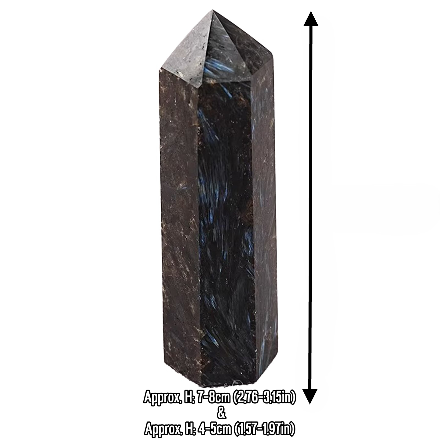 Natural Garnet Gemstone Raw Stone Crystal Tower Specimen for Cleansing,Rekki,Meditation | Crystal Spiritual Healing Stone Meaning