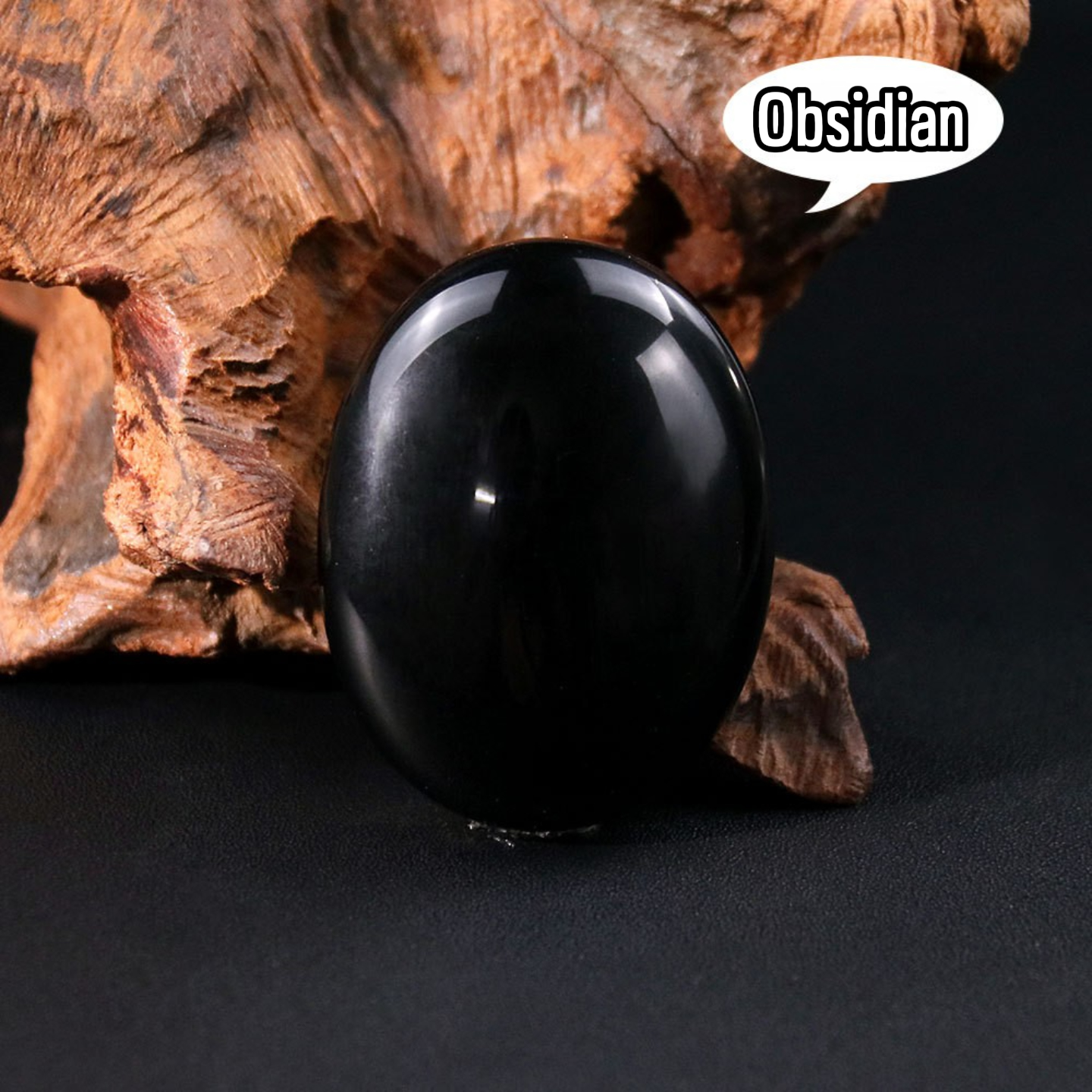 Natural Crystal Large Oval Polished Plam Stone,Worry Stone For Stress Relief | Gemstone Spiritual Healing Stone Meaning