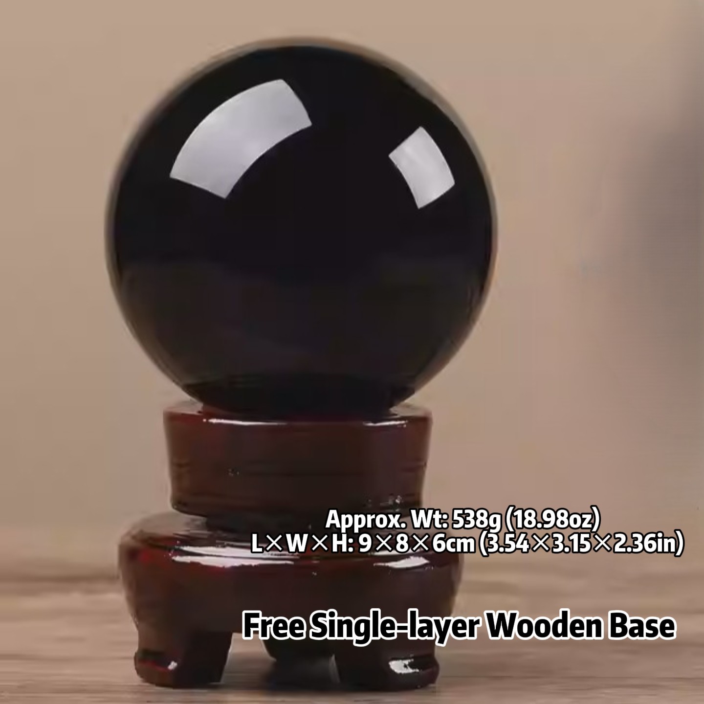 Natural Large Obsidian Crystal Sphere On Stand – Crystal Ball Polished Stone For Rekki,Meditation,Decoration | Gemstone Spiritual Healing Stone Meaning