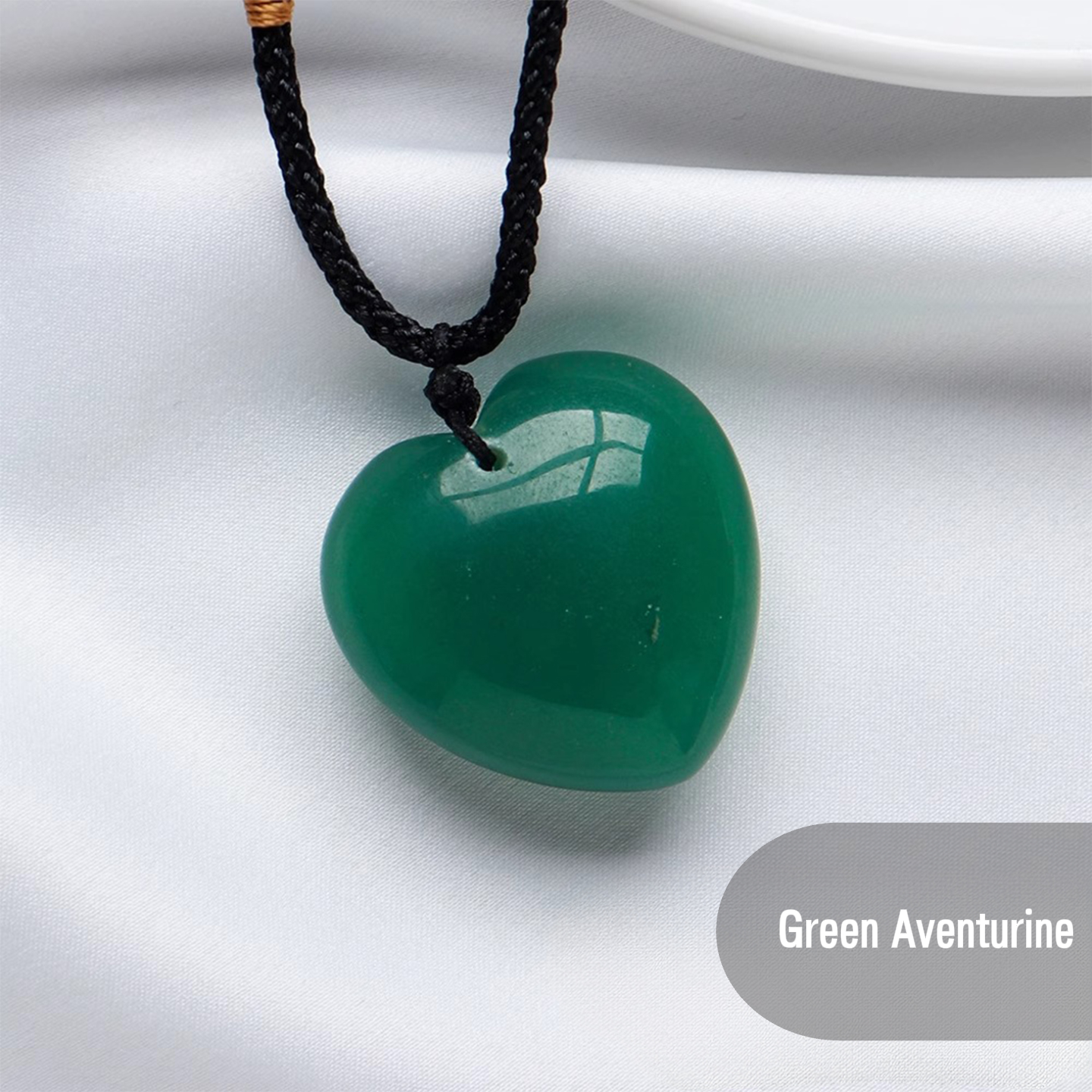 Natural Raw Crystal Heart Pendant Necklace · Healing Gemstone Heart Jewelry · Energy Stone Heart Charm