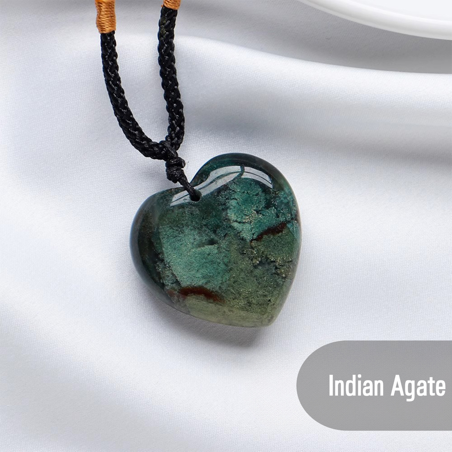 Natural Raw Crystal Heart Pendant Necklace · Healing Gemstone Heart Jewelry · Energy Stone Heart Charm