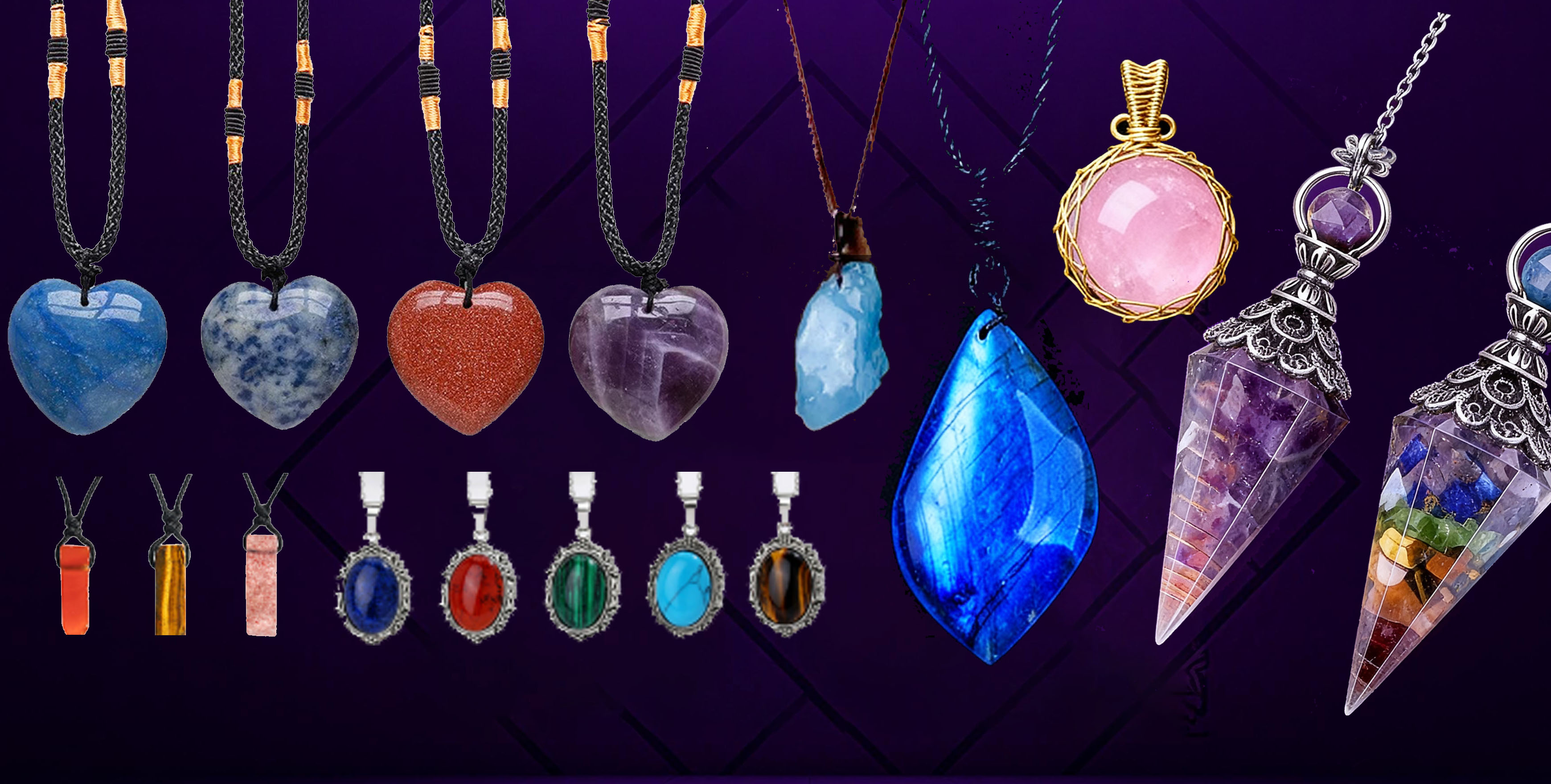 Crystal Necklace & Pendant