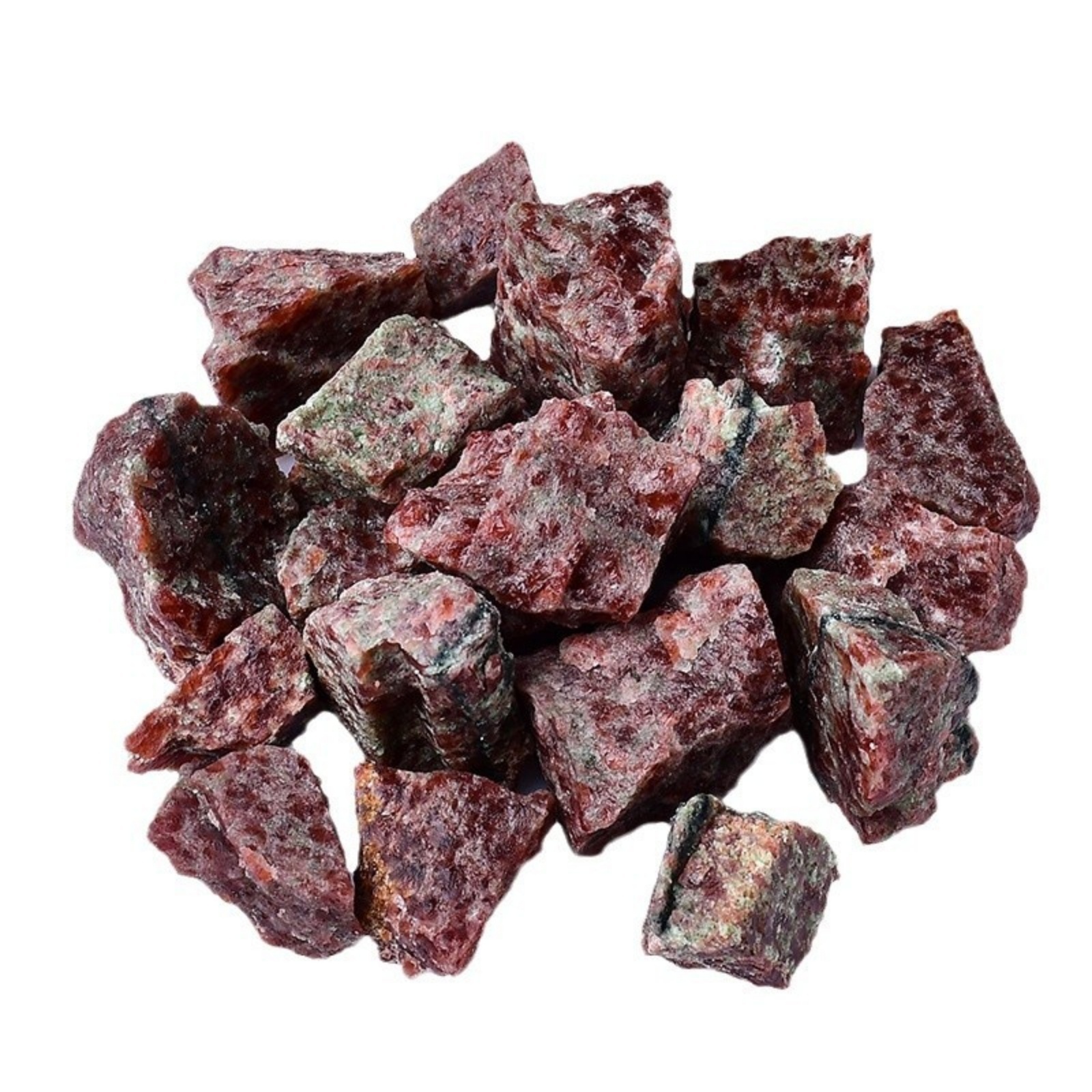Natural Garnet Gemstone Raw Stone for Essential Oil Diffuser | Crystal Spiritual Healing Stone Meaning