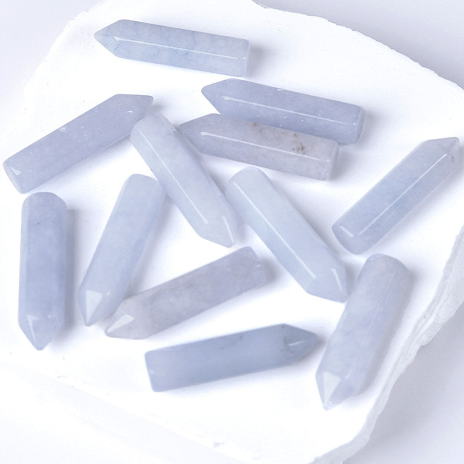 Natural Gemstone Aquamarine Crystal Tower–Single Terminated Point Polished Stone for Reiki, Meditation | Crystal Spiritual Healing Stone Meaning