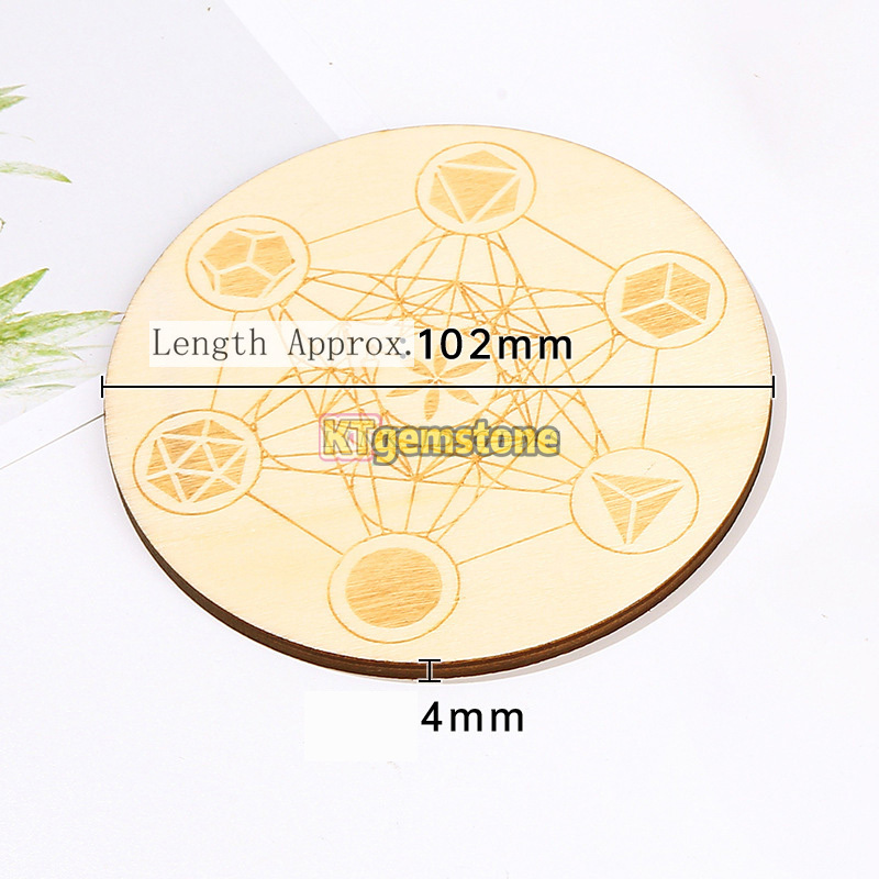 Natural Tumble Stone Fengshui Seven-Star Array Healing Crystal Set with Wooden Board for Meditation Reiki | Gemstone Spiritual Healing Stone Meaning