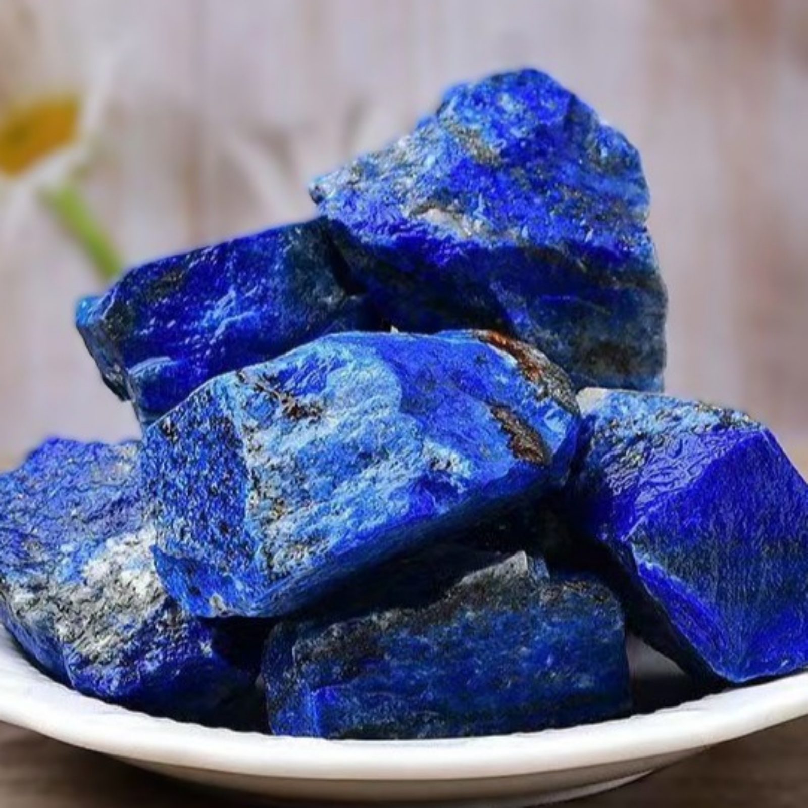 Natural Lapis Lazuli  Gemstone – Raw Stone Craft for Meditation | Crystal Spiritual Healing Stone Meaning