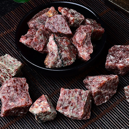 Natural Garnet Gemstone Raw Stone for Essential Oil Diffuser | Crystal Spiritual Healing Stone Meaning