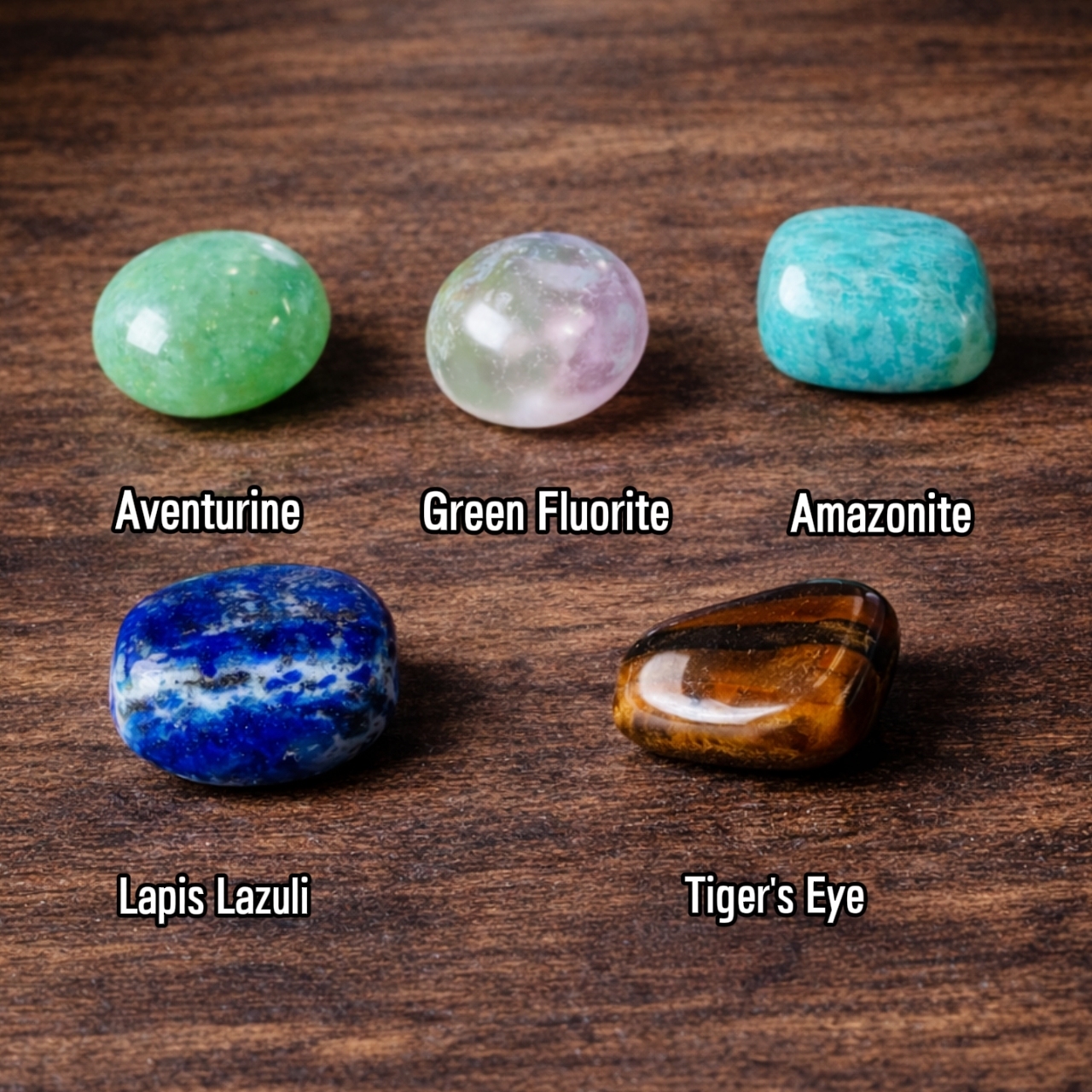 Natural Large Crystal Polished Tumbled Stones – Assorted Gemstone Rocks | Crystal Spiritual Healing Stone Meaning