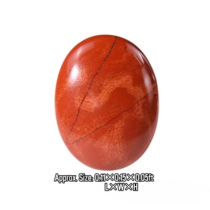 Natural Crystal Large Oval Polished Plam Stone,Worry Stone For Stress Relief | Gemstone Spiritual Healing Stone Meaning
