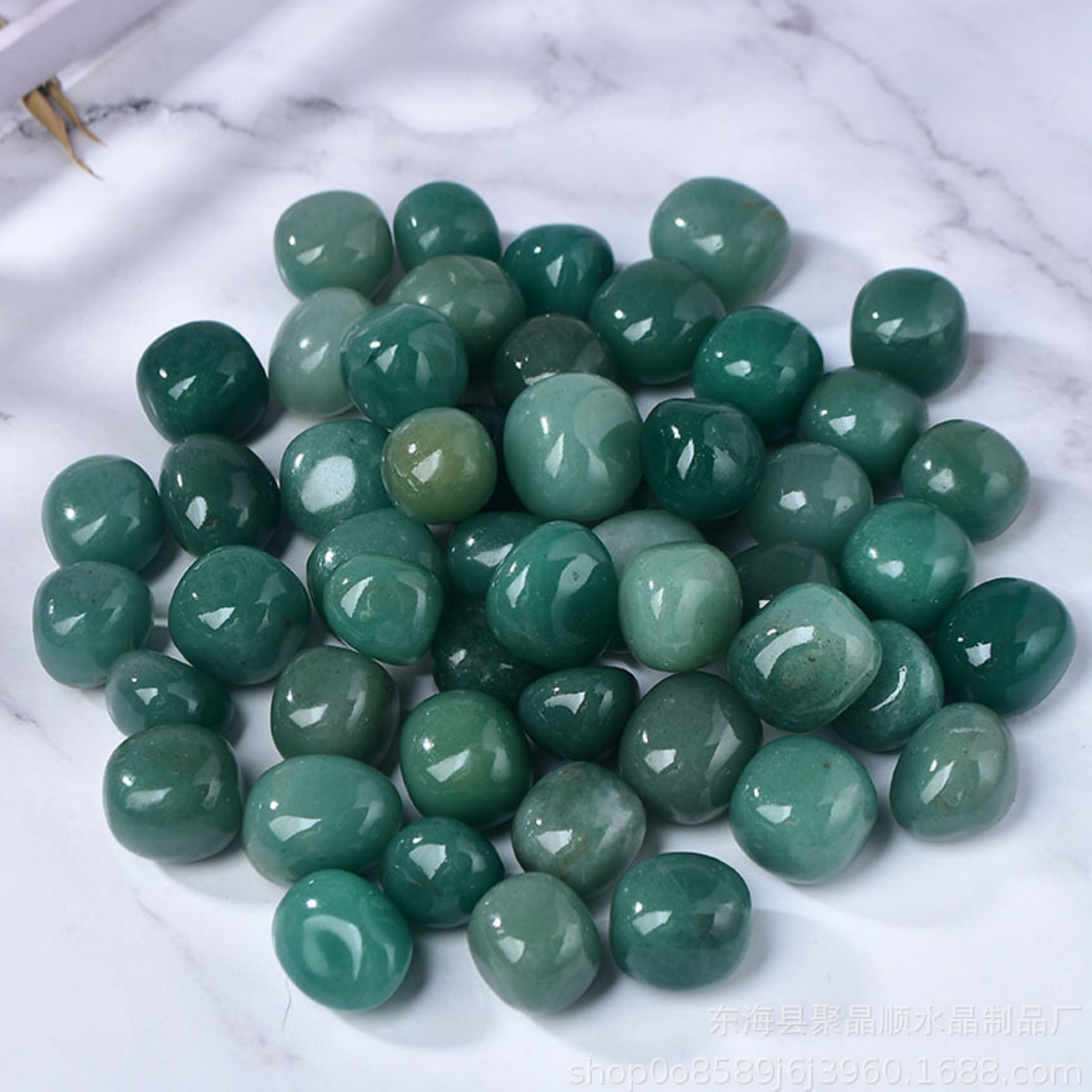 Natural Green Aventurine Gemstone Large Tumble Stone Polished Stone | Crystal Spiritual Healing Stone Meaning