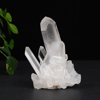 Natural Clear Quartz Cluster White Crystal Cluster Ornaments Raw Stone Rock Stones | Gemstone Spiritual Healing Stone Meaning