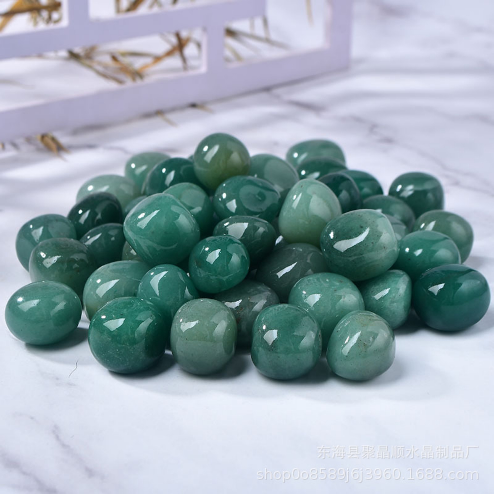 Natural Green Aventurine Gemstone Large Tumble Stone Polished Stone | Crystal Spiritual Healing Stone Meaning