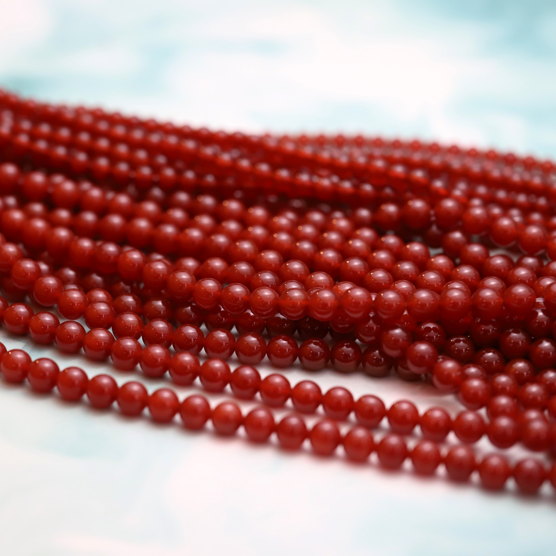 The Carnelian Loose bead 6 to 16 mm ,Gemstone Loose bead Stretch Loose bead, ,Natural Healing Stone,Gift 