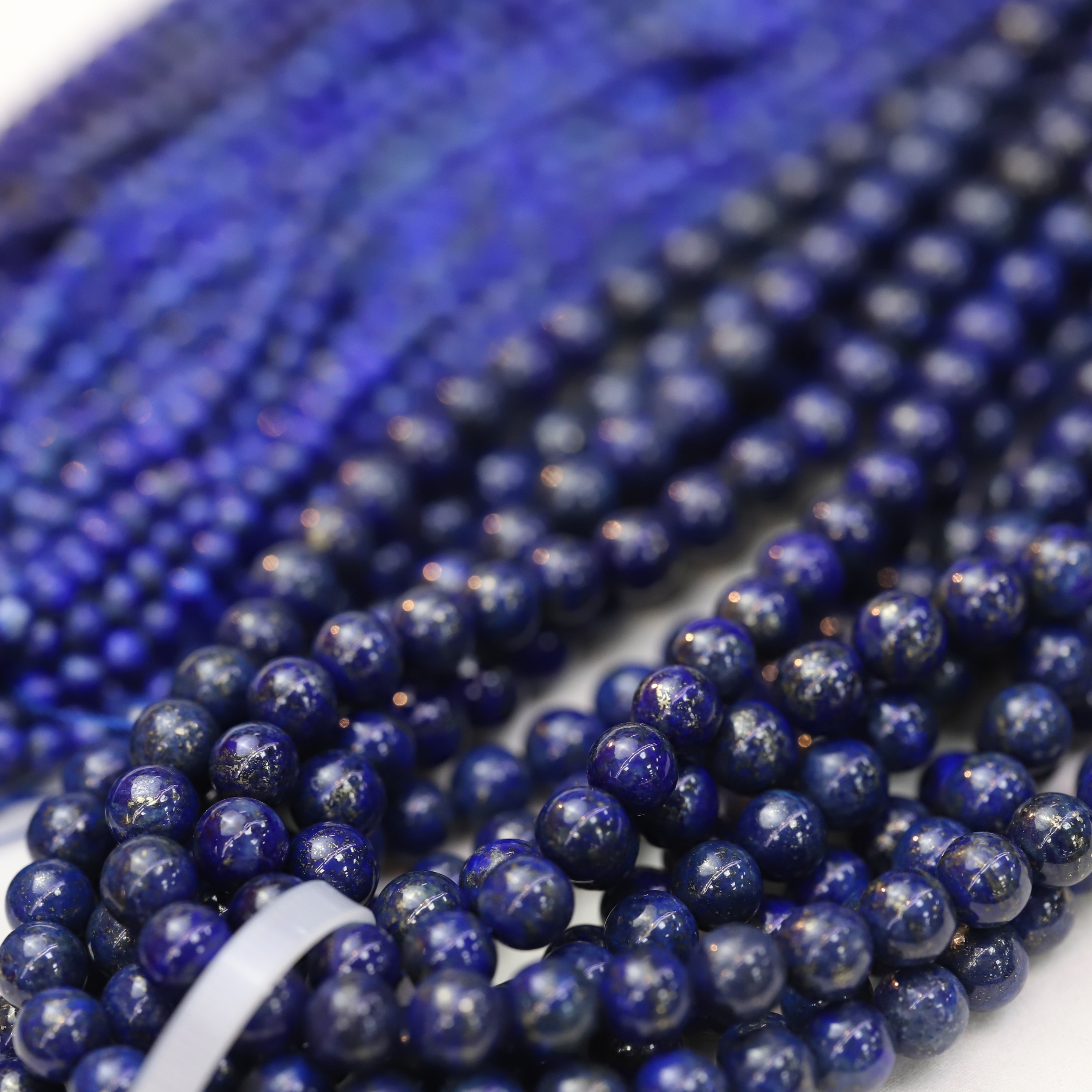 The Lapis Lazuli Loose beads 6 to 14 mm ,Gemstone bead Stretch Loose beads, ,Natural Healing Stone,Gift For Women